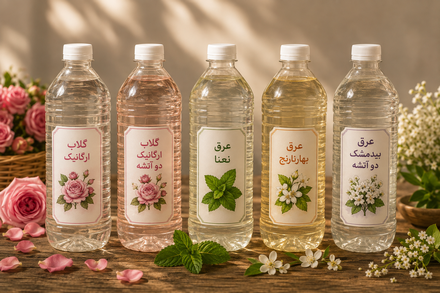 عرقیجات گیاهی